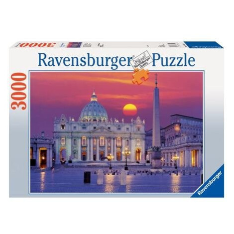 RAVENSBURGER-Katedrála svatého Petra - Řím 3000d - puzzle