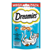 Dreamies kočka pochoutka Mega Pack s lososem 180g