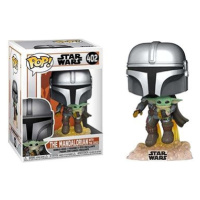 Funko POP! Star Wars The Mandalorian Mando Flying with Jet Pack 402