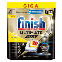 Finish Ultimate PLUS lemon  kapsle do myčky nádobí 90 ks