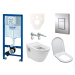 Cenově zvýhodněný závěsný WC set Grohe do lehkých stěn / předstěnová montáž+ WC Vitra Integra vč