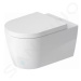 DURAVIT ME by Starck Závěsné WC s HygieneFlush, Rimless, HygieneGlaze, bílá 2579092000