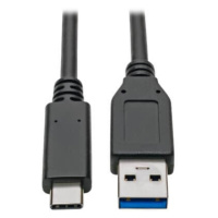 PremiumCord kabel USB-C - USB 3.0 A (USB 3.1 generation 2, 3A, 10Gbit/s) 1m - ku31ck1bk