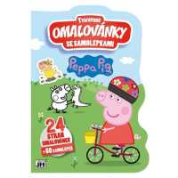 Tvarované omalovánky Prasátko Peppa