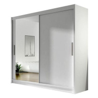 Nejlevnější nábytek Gamba VI - bílý mat / zrcadlo