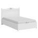 Dětská postel 120x200cm ballerina - bílá