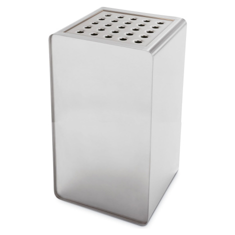 Popelník s děrovaným krytem Caimi Brevetti Prisma 70 cm, nerez ocel, outdoor
