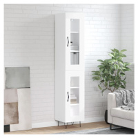 vidaXL Skříň highboard bílá 34,5 x 34 x 180 cm kompozitní dřevo