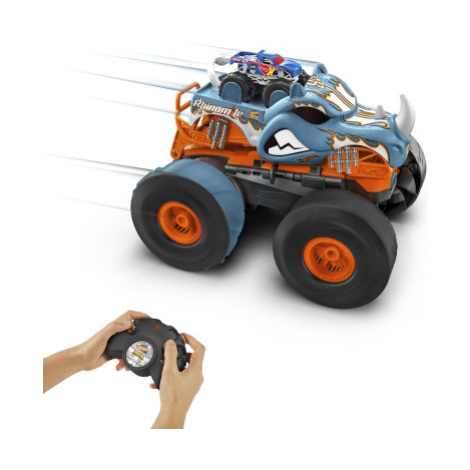 Hot Wheels R/C Monster Trucks transformující se rhinomite 1:12 Mattel