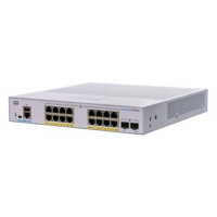 CISCO CBS350 Managed 16-port GE, Full PoE, 2x1G SFP