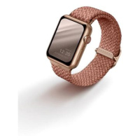 Uniq Aspen Braided řemínek pro Apple Watch 42/44/45/Ultra 49mm růžový