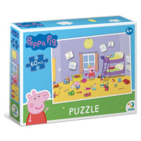 Puzzle Prasátko Peppa Hrátky v pokojíčku