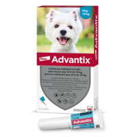 Advantix pro psy 4-10kg spot-on 4x1ml