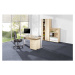 PETRA - Kompletní kancelář, včetně otočné kancelářské židle, javorový dekor