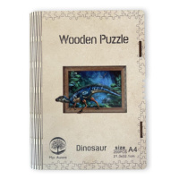 Wooden puzzle Dinosaur A4