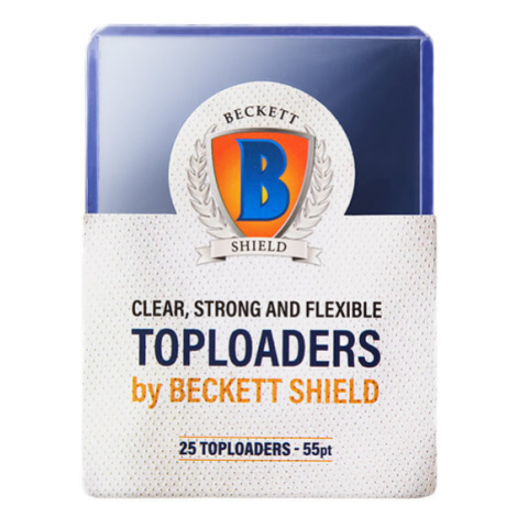 Toploader Beckett Shield 55pt - 25 ks Ultrapro