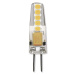 EMOS LED žárovka Classic JC A++ 2W G4 teplá bílá 1525735201