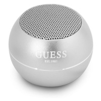 Reproduktor Guess Mini Bluetooth Speaker 3W 4H GUWSALGEG stříbrný