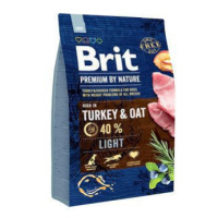 Brit Premium Dog by Nature Light 3kg sleva