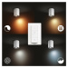 Philips Hue 56330/31/P9 LED přisazený lustr Pillar 1x5,5W | GU10 - Bluetooth, inteligentní
