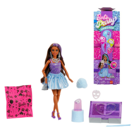 Barbie party reveal glam party - fialová - 73-JFY66 Mattel