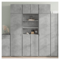 vidaXL Skříň highboard betonově šedá 70x42,5x185 cm kompozitní dřevo