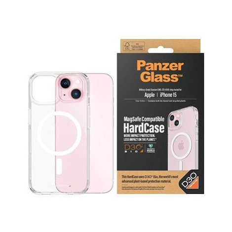 PanzerGlass HardCase MagSafe Apple iPhone 15 s ochranou vrstvou D3O