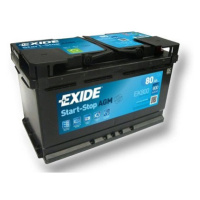 Autobaterie AGM EXIDE START-STOP EK800 80Ah 12V