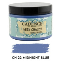 Křídová barva Cadence Very Chalky 150 ml - midnight blue půlnoční modrá Aladine