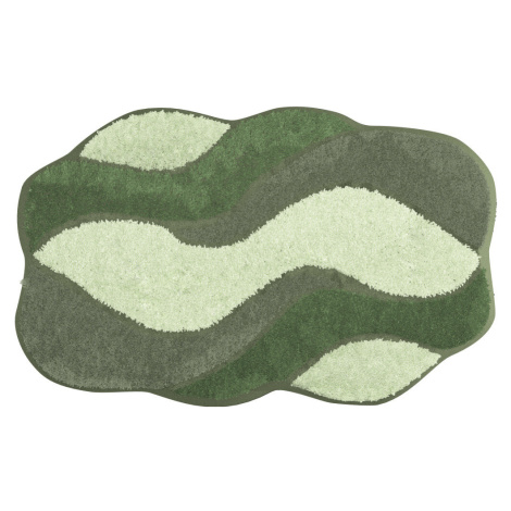 GRUND CARMEN - Koupelnová předložka zelená Rozměr: 80x140 cm