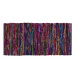 Různobarevný bavlněný koberec v tmavém odstínu 80x150 cm BARTIN, 57537