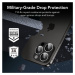ESR ochrana fotoaparátu na iPhone 15 PRO 6.1" / 15 PRO MAX 6.7" Clear