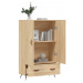 vidaXL Skříň highboard dub sonoma 69,5 x 31 x 115 cm kompozitní dřevo