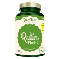 GREENFOOD NUTRITION Rutin + Vitamin C 90 kapslí