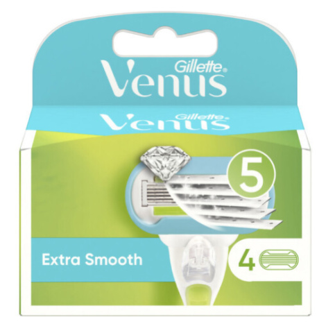 Gillette Venus Extra Smooth náhradní hlavice 4ks