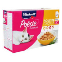 Vitakraft Cat Poésie Classique Gellée drůbeží 12x85g