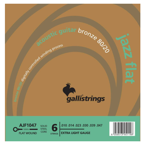 Galli AJF1047 Jazz Flat Extra Light