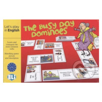 Let´s Play in English: The Busy Day Dominoes - autorů kolektiv - hra z kategorie Knihy o hrách