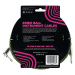 Ernie Ball 18' Braided Cable Black/Green