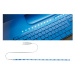 Paulmann USB LED-pásek modrá 30cm bílá kov plast P 70456 70456
