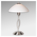 Steinhauer Stolní lampa Capri výška 45 cm ocel/bílá