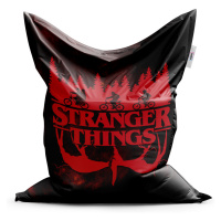 Sablio Sedací vak Classic Stranger Things Red - 200x140 cm