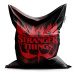 Sablio Sedací vak Classic Stranger Things Red - 200x140 cm