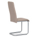 Jídelní židle ATLA — kov, ekokůže, více barev Černá