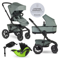 EASYWALKER - Kočárek kombinovaný Jimmey 2v1 Thyme Green LITE AIR + KIDDY Evoluna i-size 2 + zákl