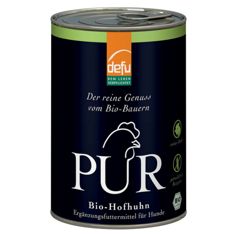 Defu PUR Bio farmářské kuře 12 × 400 g