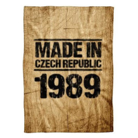 IMPAR Fleecová deka Made In - 1989