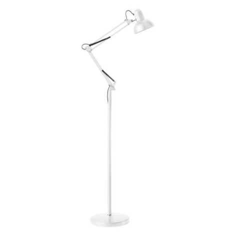 Flexibilní stojací lampa AURIQ 1xE27/60W/230V 184 cm bílá 004829