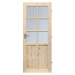 Dřevěné dveře LONDYN 6S (Kvalita B)