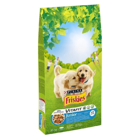 Purina Friskies Junior kuře 15 kg